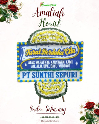 Papan Bunga Duka di Kramat Pela
