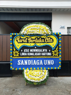 Papan Bunga Duka di Kramat Pela